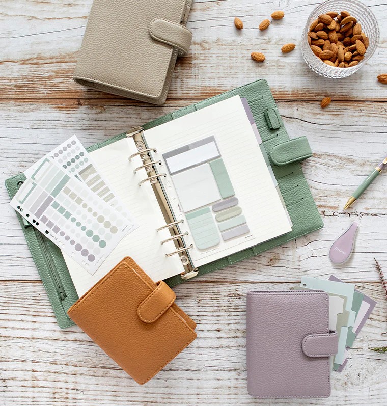 Filofax Norfolk A5 Organiser Taupe