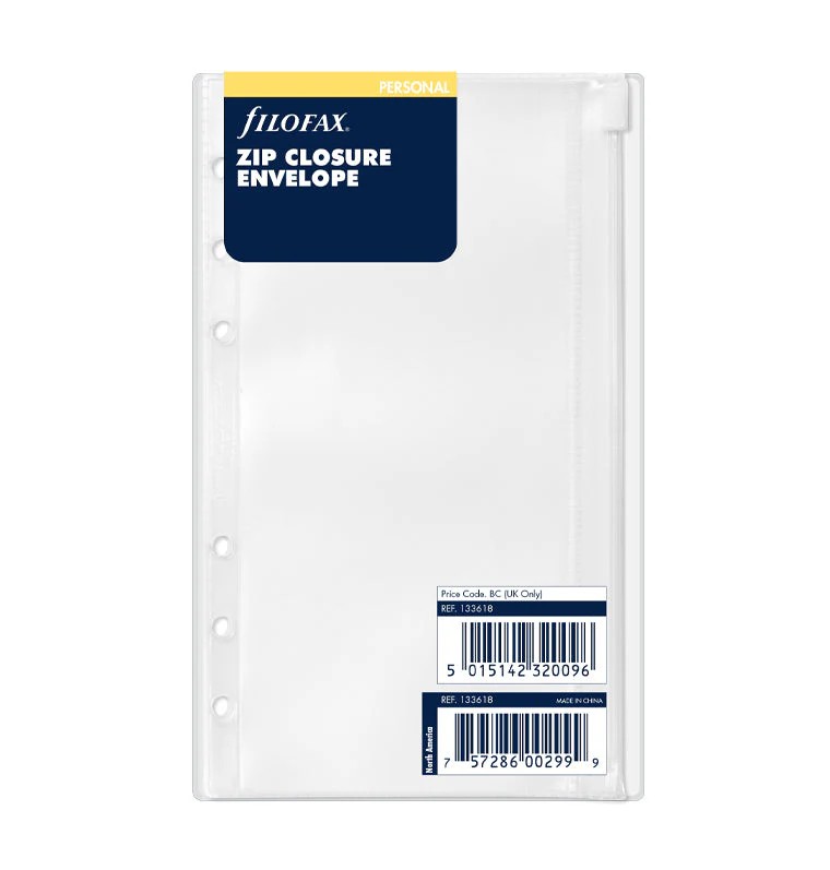 Filofax Personal Boy Fermuarlı Dosya (Zip Closure Envelope)