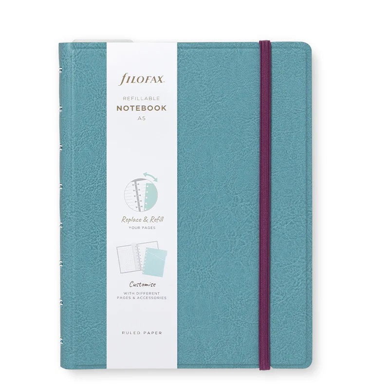 Filofax Contemporary A5 Boy Turkuaz (Teal) Defter