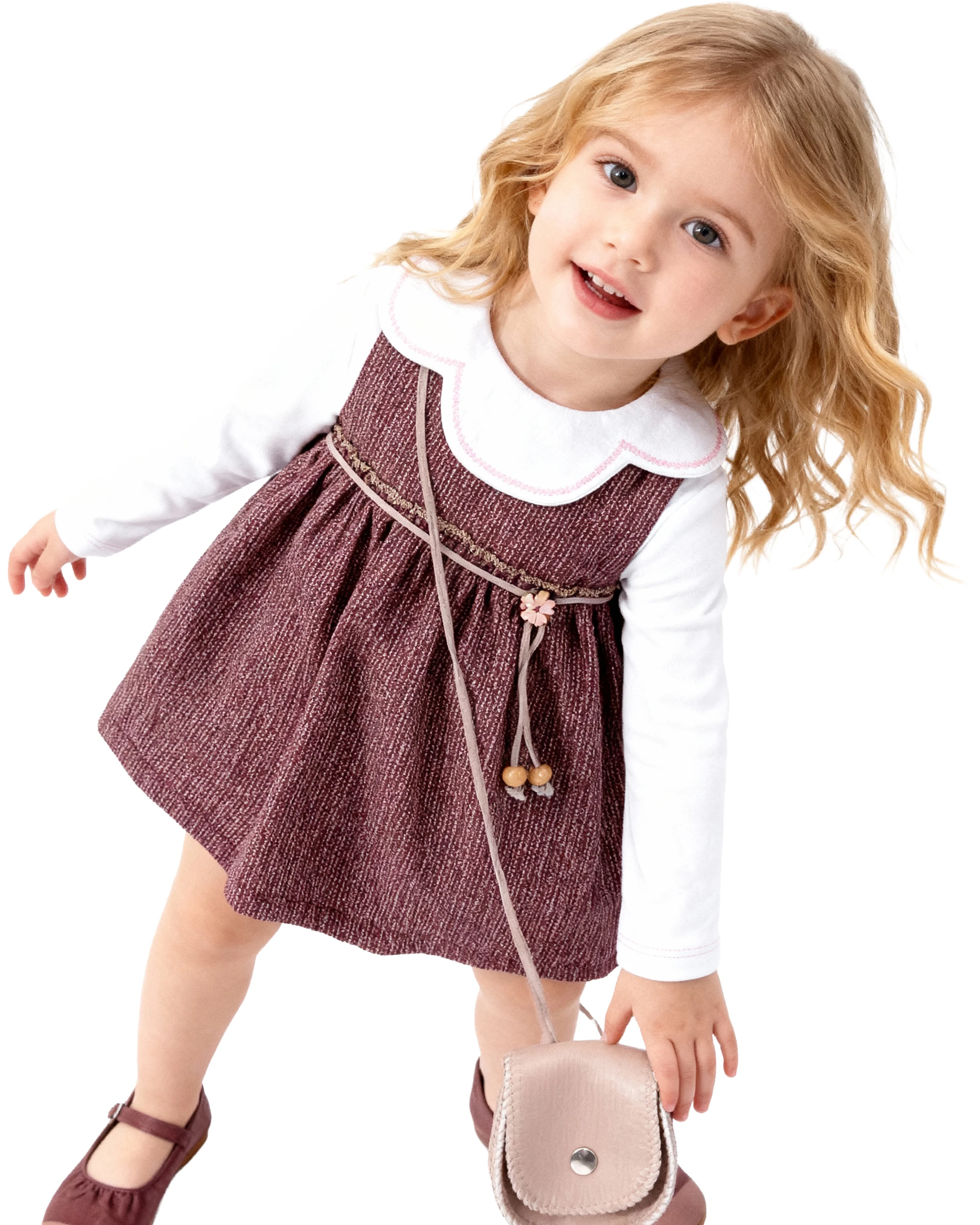 6 - 18 AY VİOLET ELBİSE TAKIM