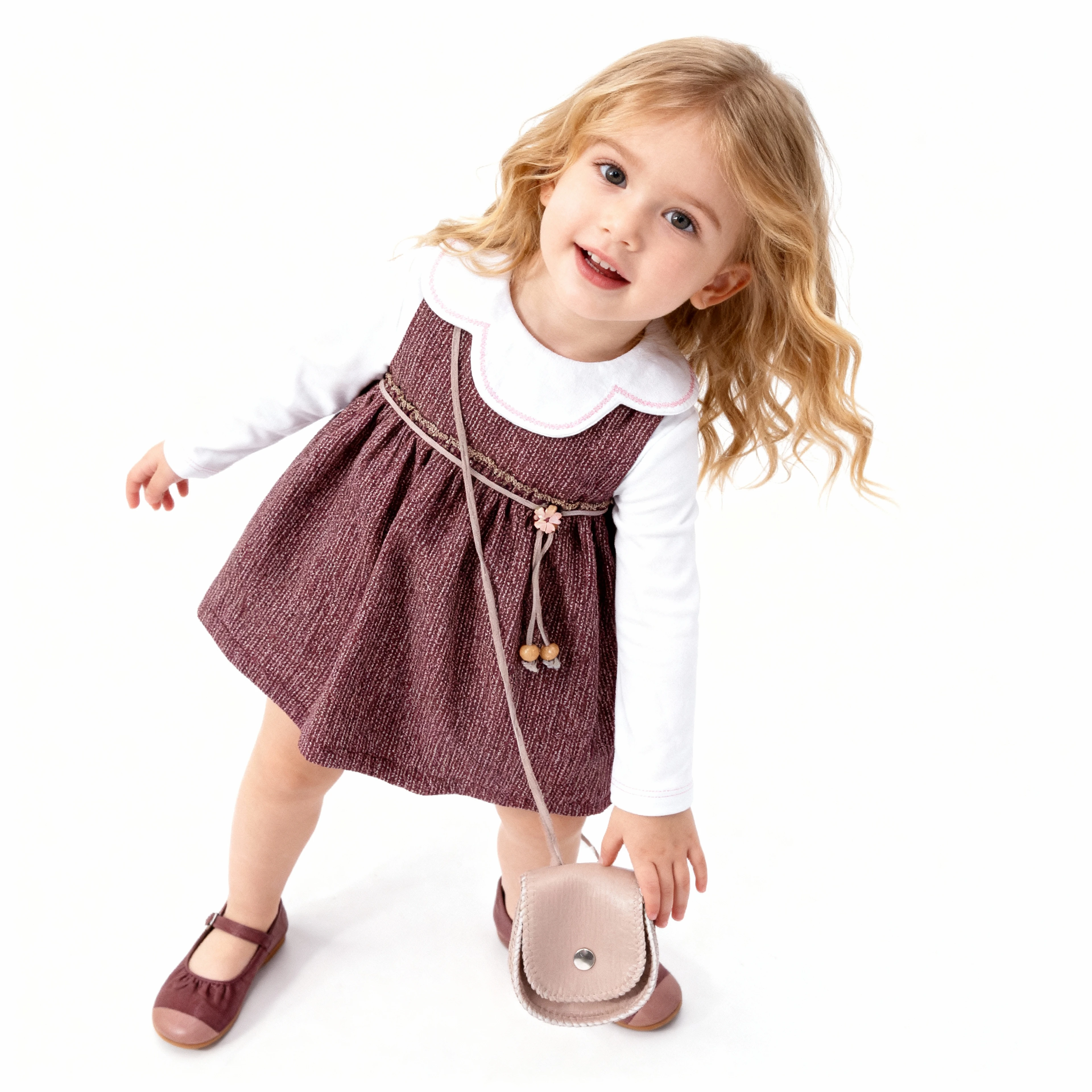 6 - 18 AY VİOLET ELBİSE TAKIM