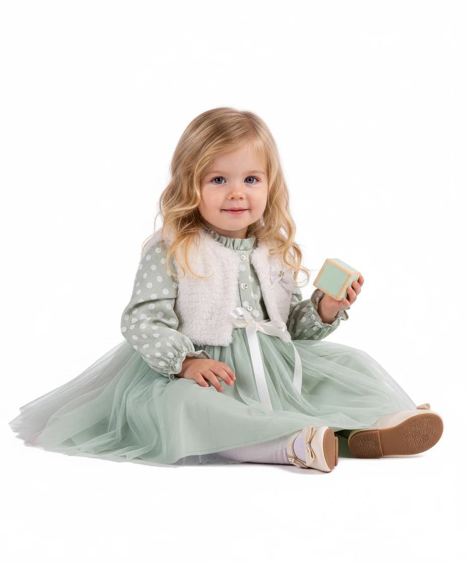 9 - 24 AY ZOE ELBİSE TAKIM