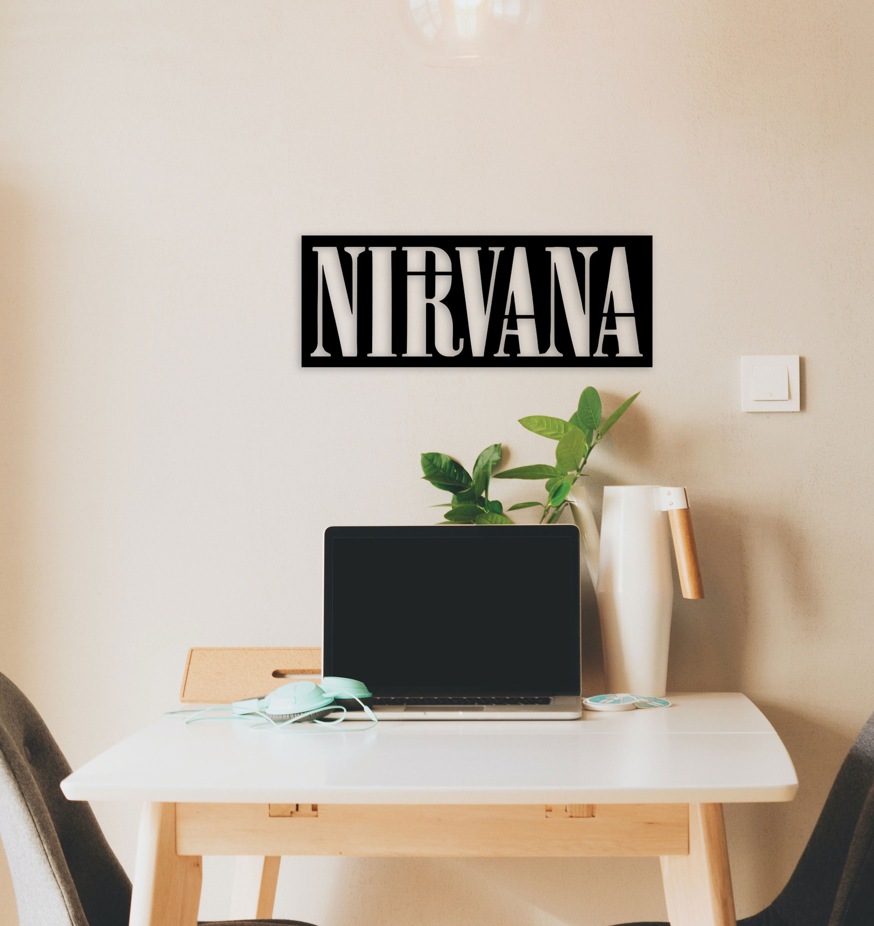 Nirvana Metal Duvar Tablosu