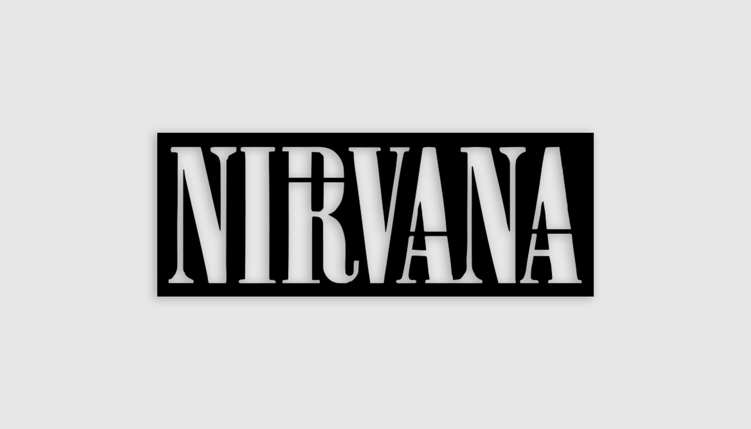 Nirvana Metal Duvar Tablosu