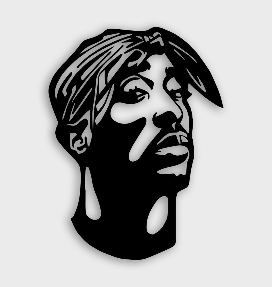 2Pac Metal Duvar Tablosu