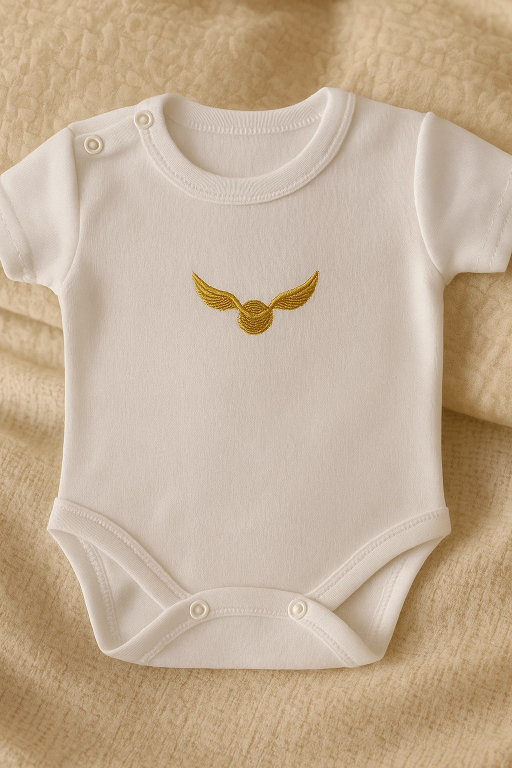 Wizard World Nakışlı 3lü Zıbın Body Set