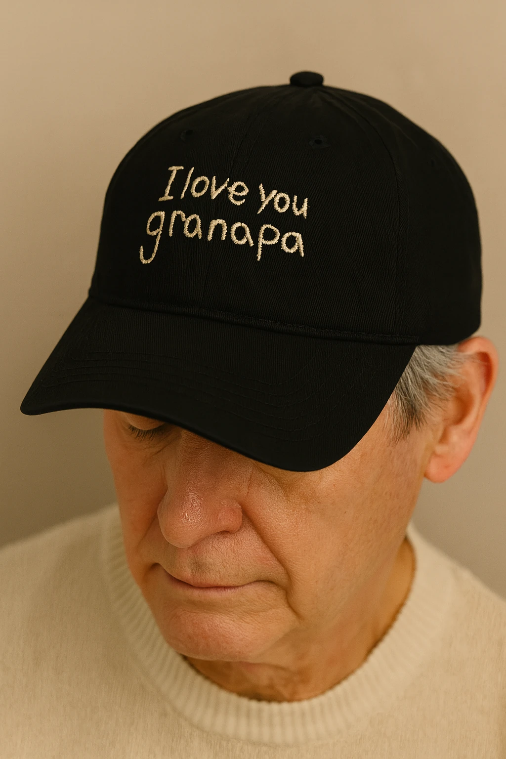 Çocuk Çizim & El Yazısı Nakışlı Şapka