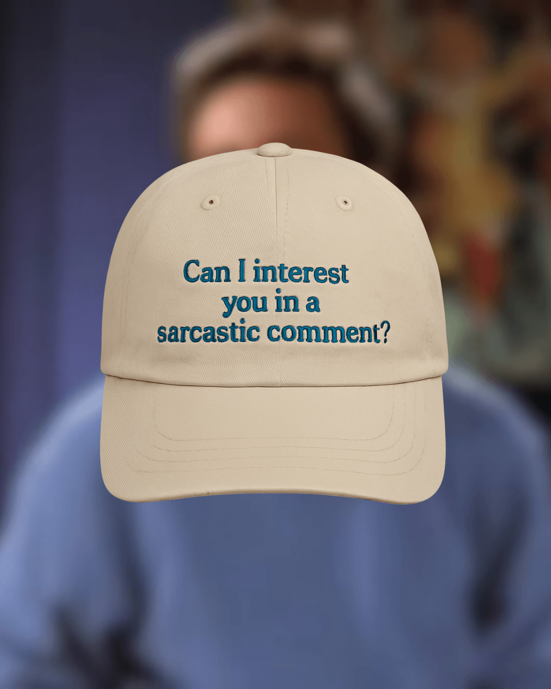 Friends Collection - Nakışlı Şapka - Sarcastic Comment