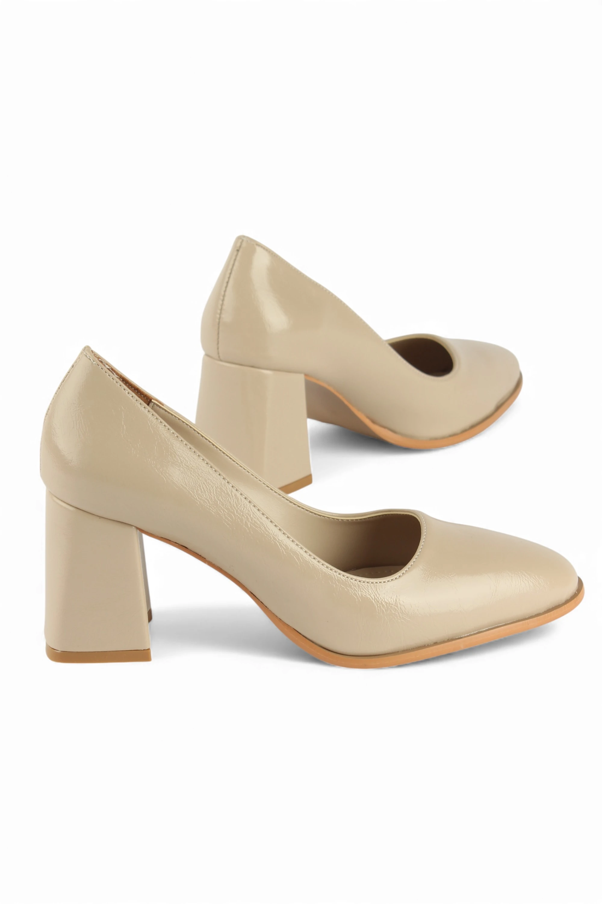 VERSA Kalın Topuk Kadın Topuklu Ayakkabı