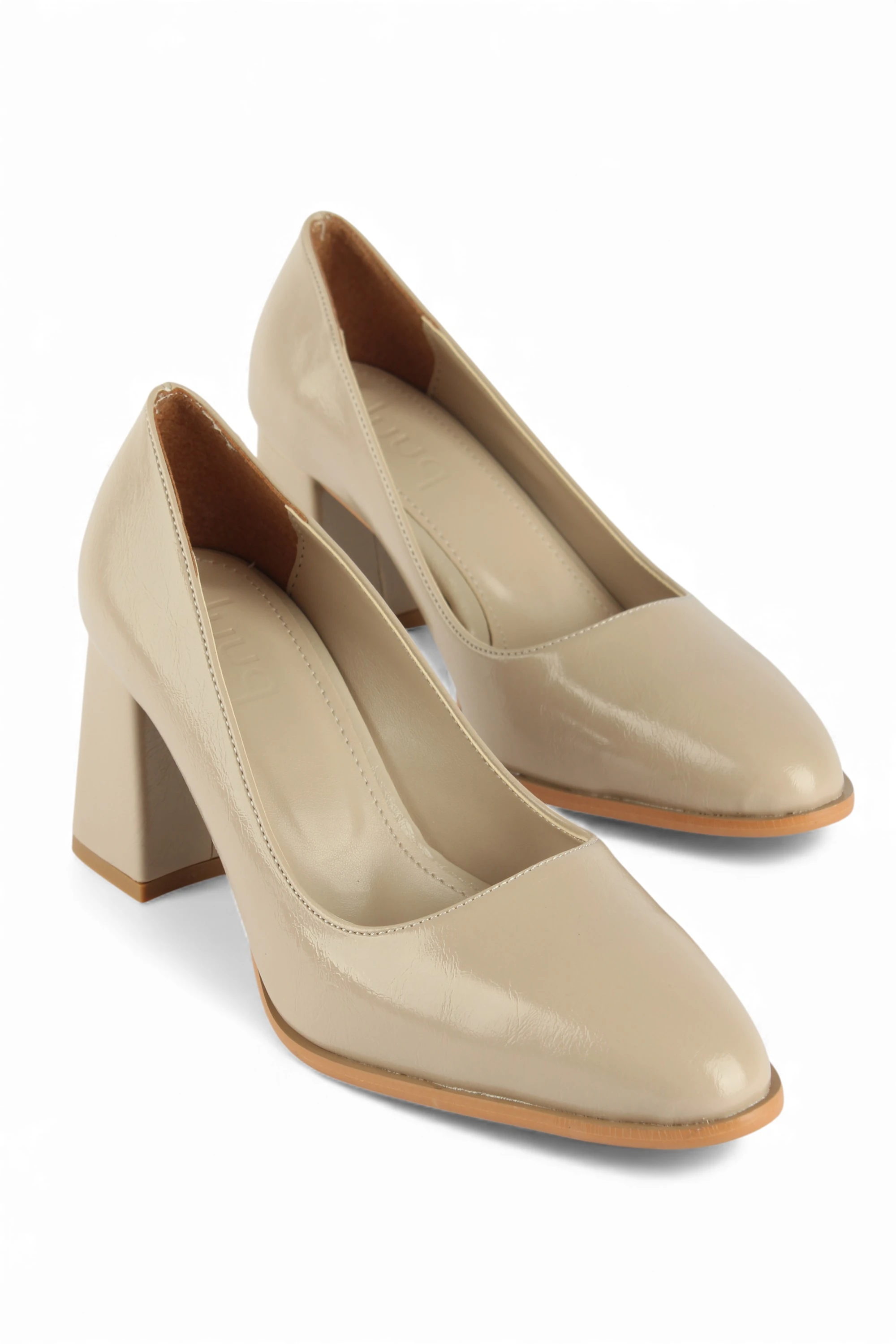 VERSA Kalın Topuk Kadın Topuklu Ayakkabı