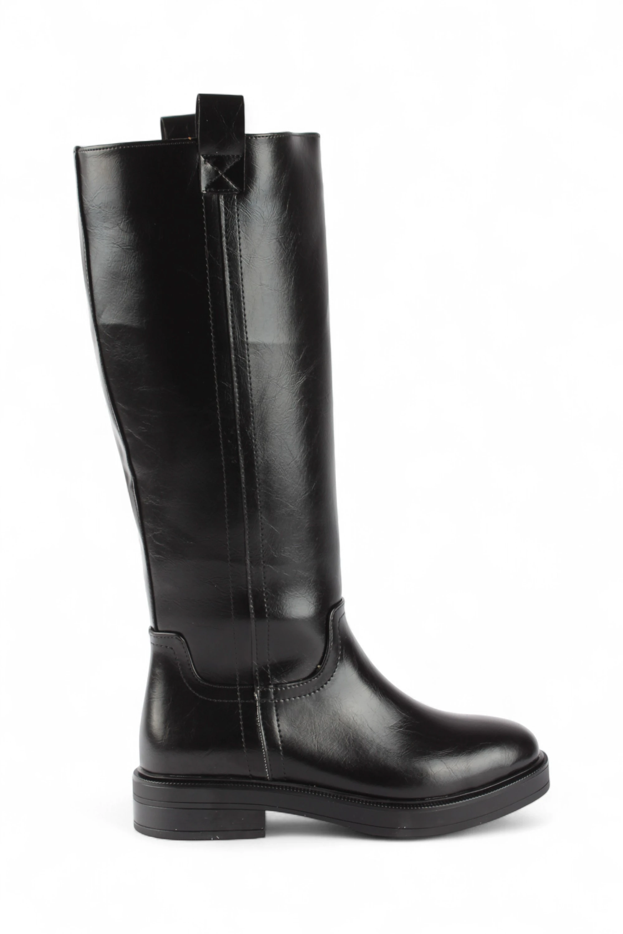 GRONA Diz Altı Kadın Çizme - grona siyah