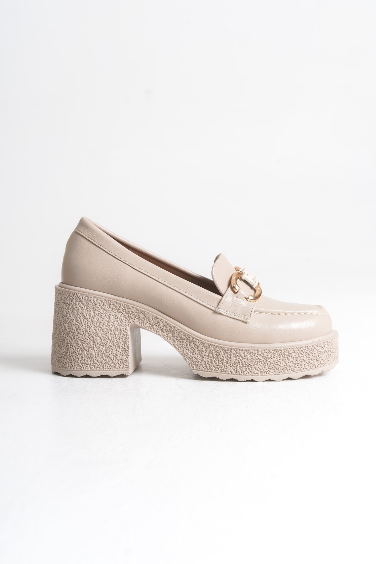 LOFİN Toka Detaylı Kadın Loafer Ayakkabı