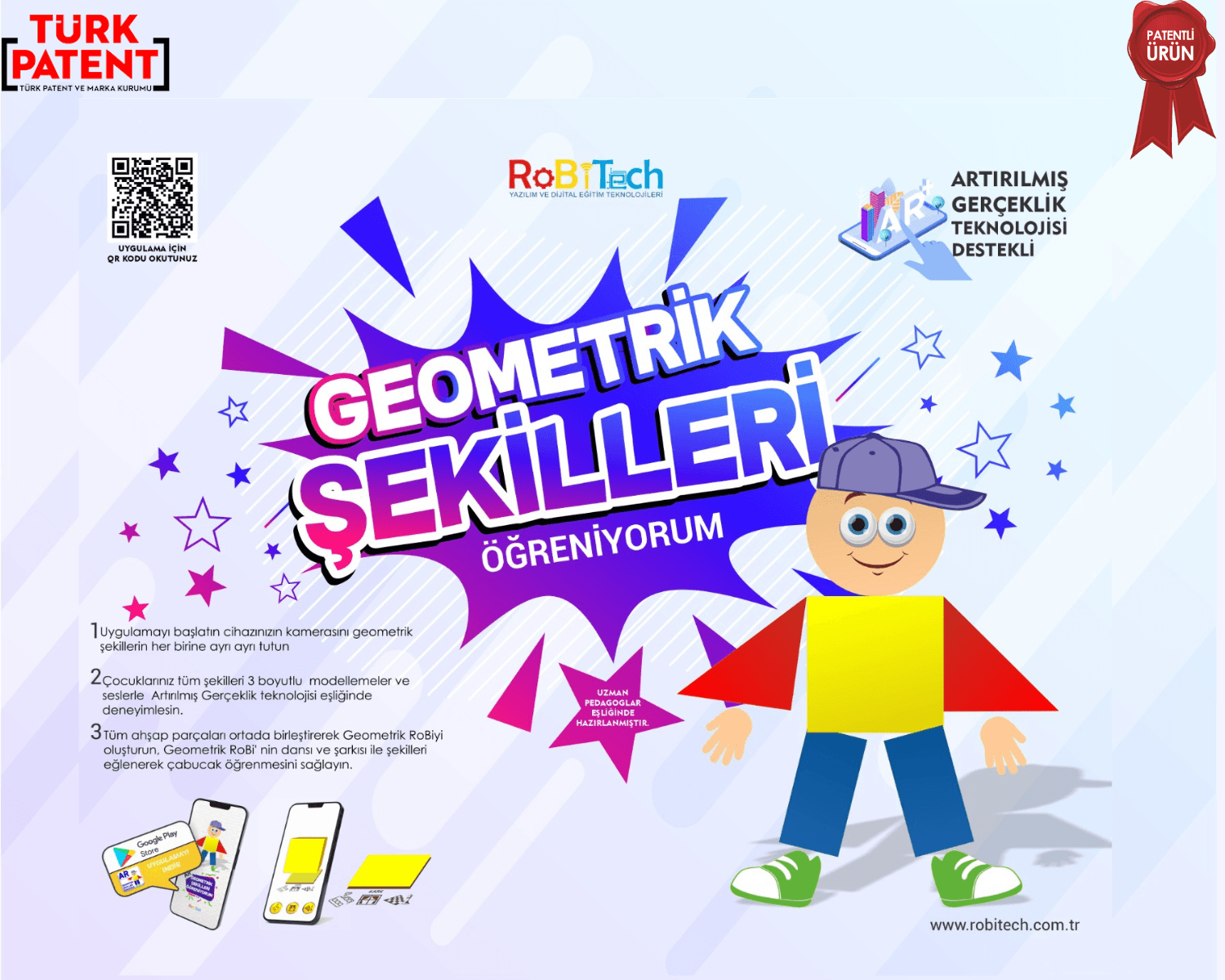 Geometrik Şekilleri Öğreniyorum (Artırılmış Gerçeklik Teknolojisi Destekli)