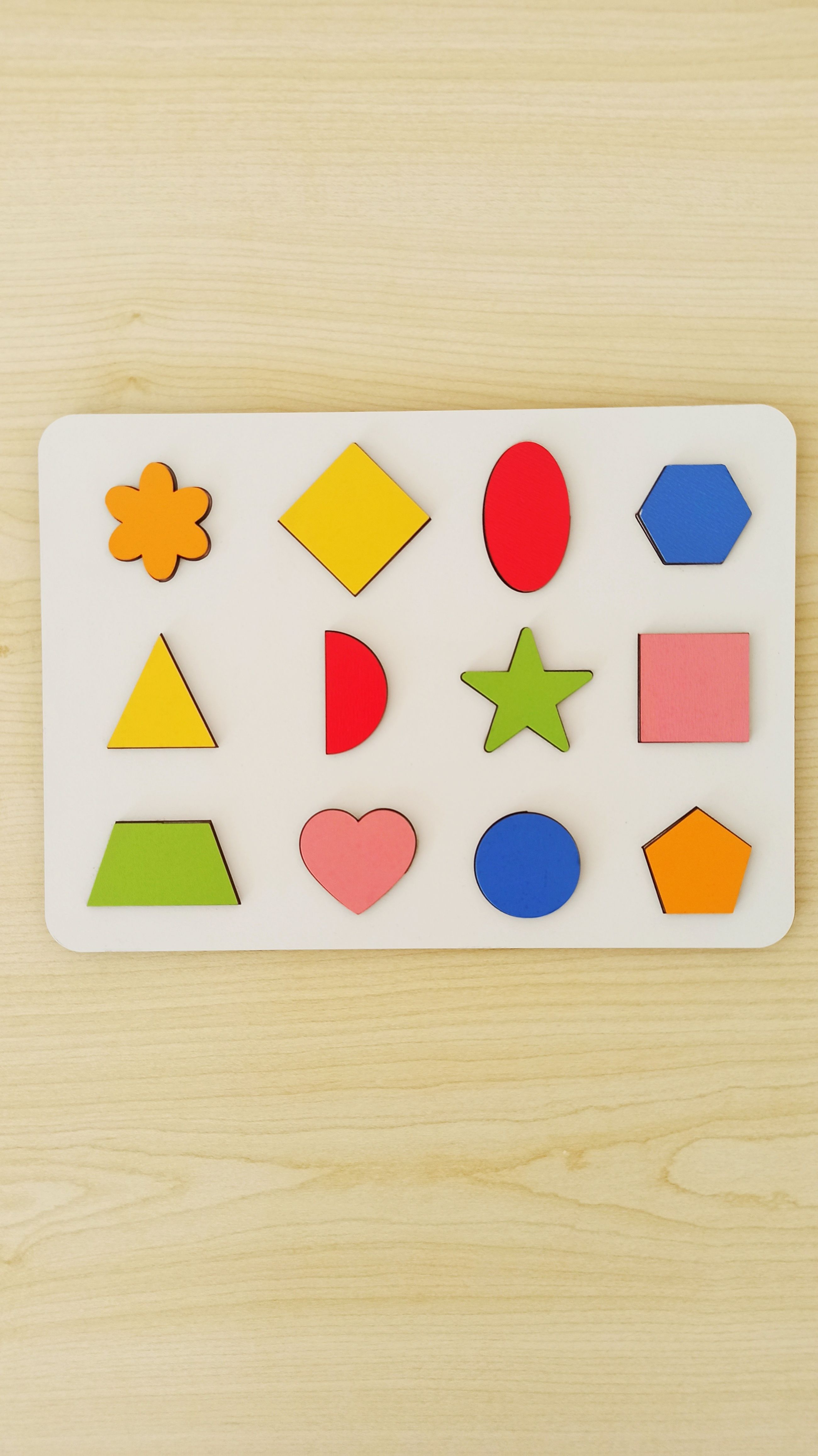 Bul Tak Geometrik Şekilleri ve Sayıları Öğren İkili Set