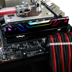 WARP 16GB DDR4 3200 MHZ RGB BLACK PC RAM WR-R16X1-B