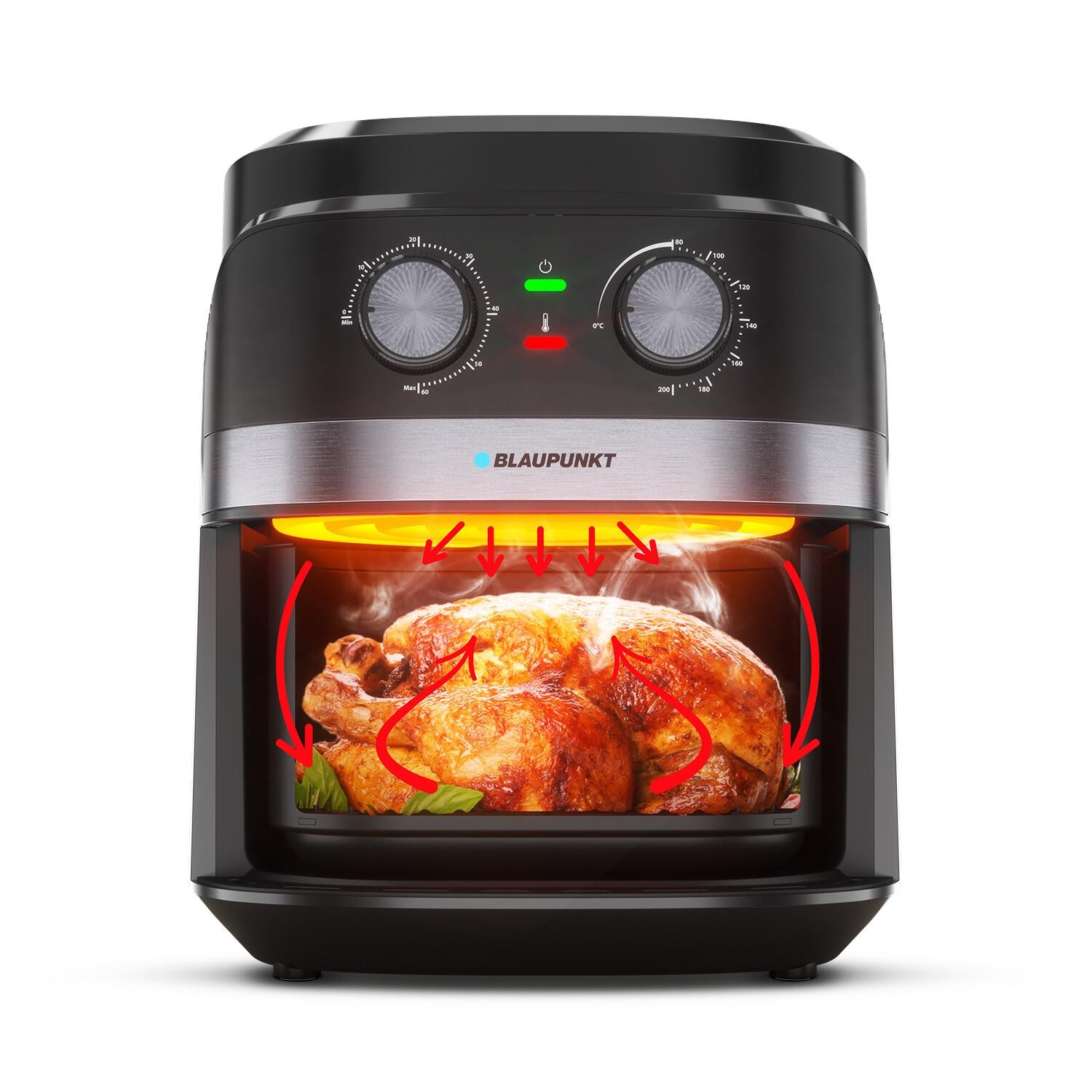 Blaupunkt A5550 Taste Master Single Basket 5.5 Litre Air Fryer  1800W Black