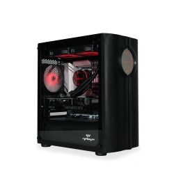 Warp Spectra B760 İ5 12400F RGB Liquid Cooling 32GB RAM 1TB SSD 8GB NVIDIA RTX4060 Black Gamer Computer