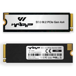 WARP 2 TB NVMe 7400MB/s-6600MB/s M.2 SSD (GEN4) WR-K2000