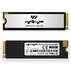 WARP 512 GB NVMe 3300MB/s-3000MB/s  M.2 SSD (GEN3) WR-G512