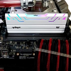 WARP 16GB (8X2) DDR4 3200 MHZ RGB WHITE PC RAM  WR-R8X2-W