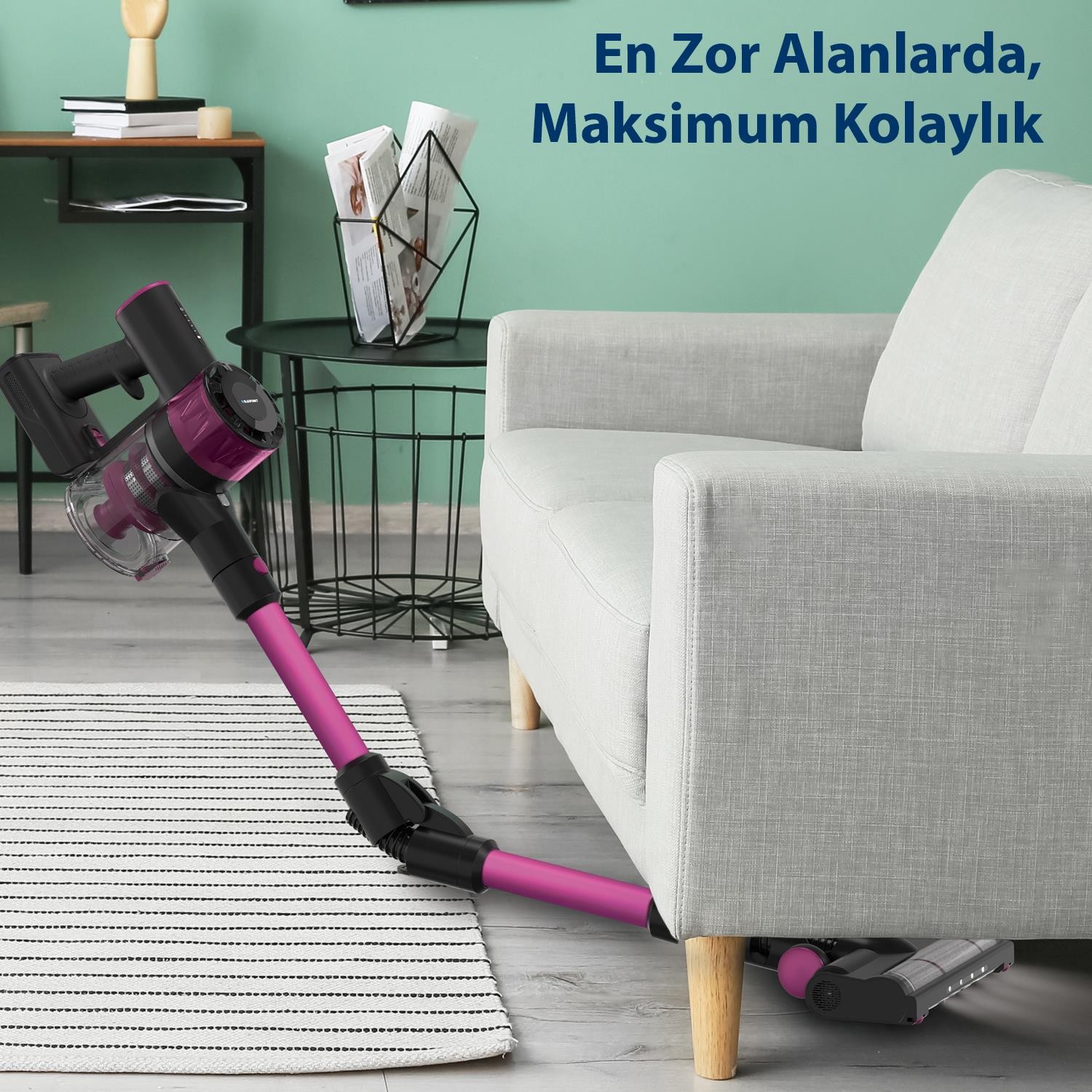 Blaupunkt A16 Charged Vacumaster Wireless Vertical vacuum cleaner 160W Fuchsia