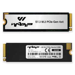 WARP 512 GB NVMe 7400MB/s-6600MB/s M.2 SSD (GEN4) WR-K512