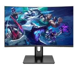 Warp WRP27-165-B 27" 165HZ 1MS RGB 1000R Curved (HDMI + DP) Freesync + G-Sync FHD Gamer Screen