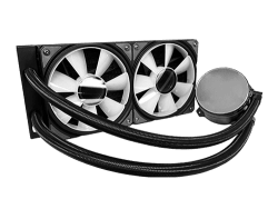 Warp WR-P240-W RGB 240 MM Intel - AMD Compatible Black Liquid Cooling