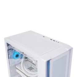 Warp Optima B760 RGB Liquid Cooling Intel 12400F 16GB RAM 512GB RTX 4060 8GB WHITE Gamer Computer