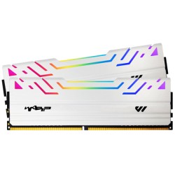 WARP 16GB (8X2) DDR4 3200 MHZ RGB WHITE PC RAM  WR-R8X2-W