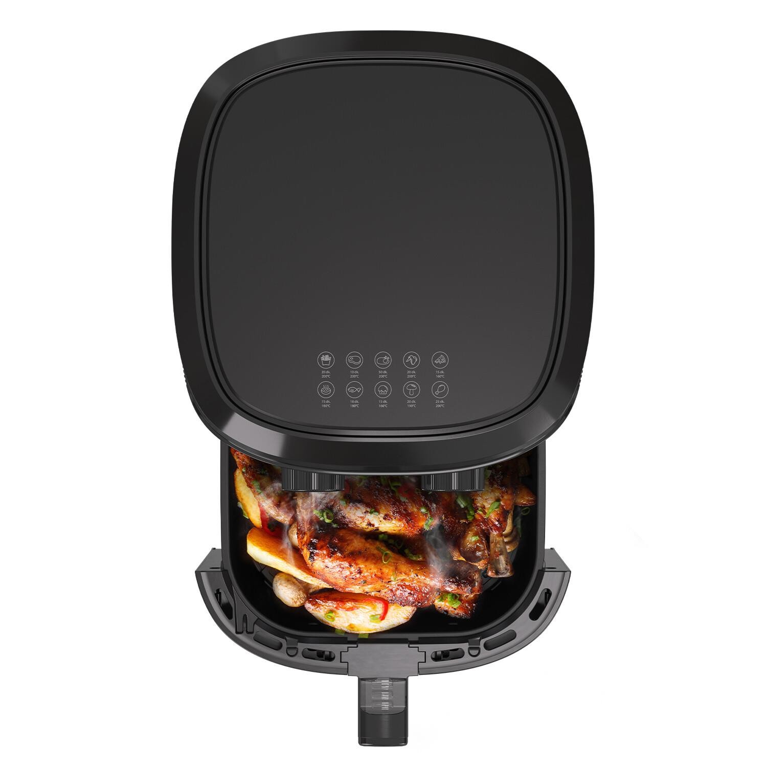 Blaupunkt A5550 Taste Master Single Basket 5.5 Litre Air Fryer  1800W Black