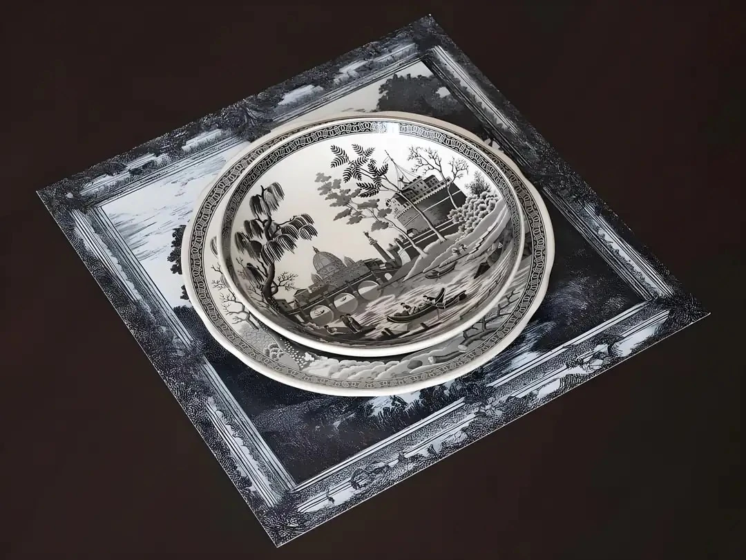 Toile 6'lı Amerikan Servis Seti