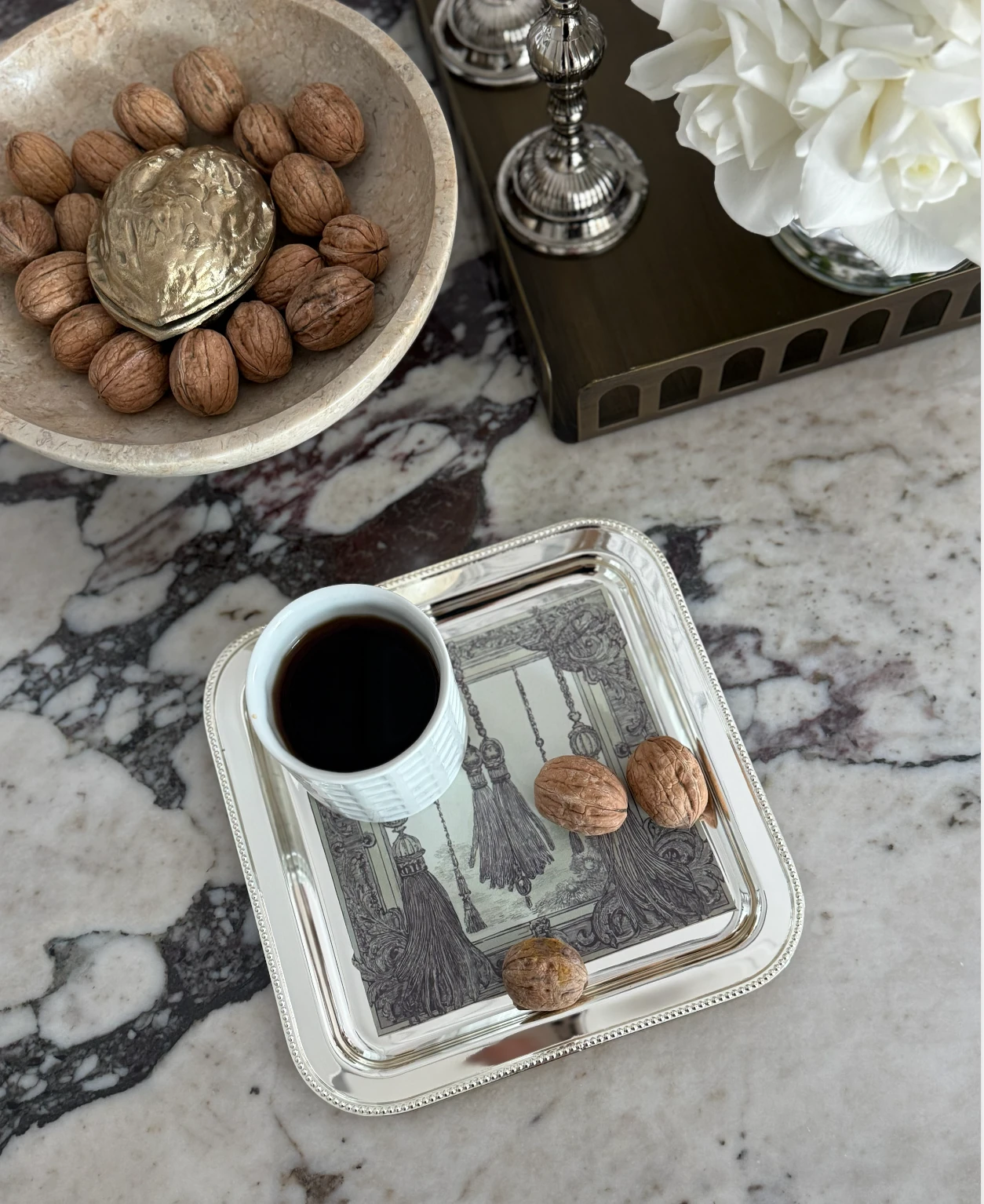 Püskül 6'lı Bardak Matı