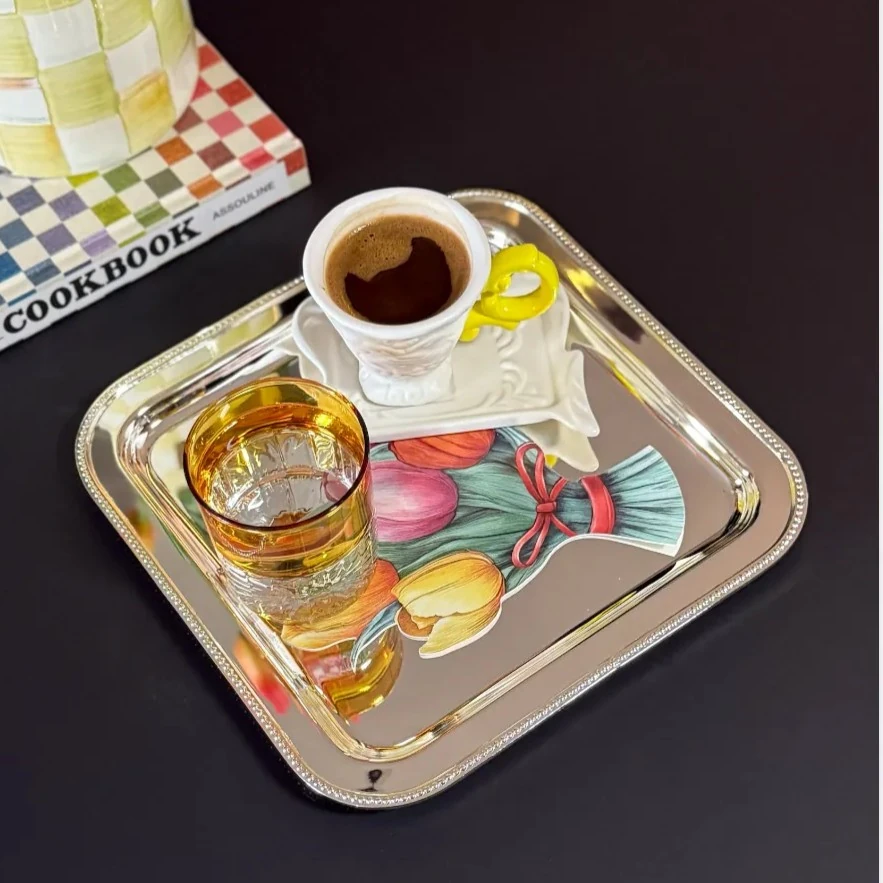 Lale 6'lı Bardak Matı