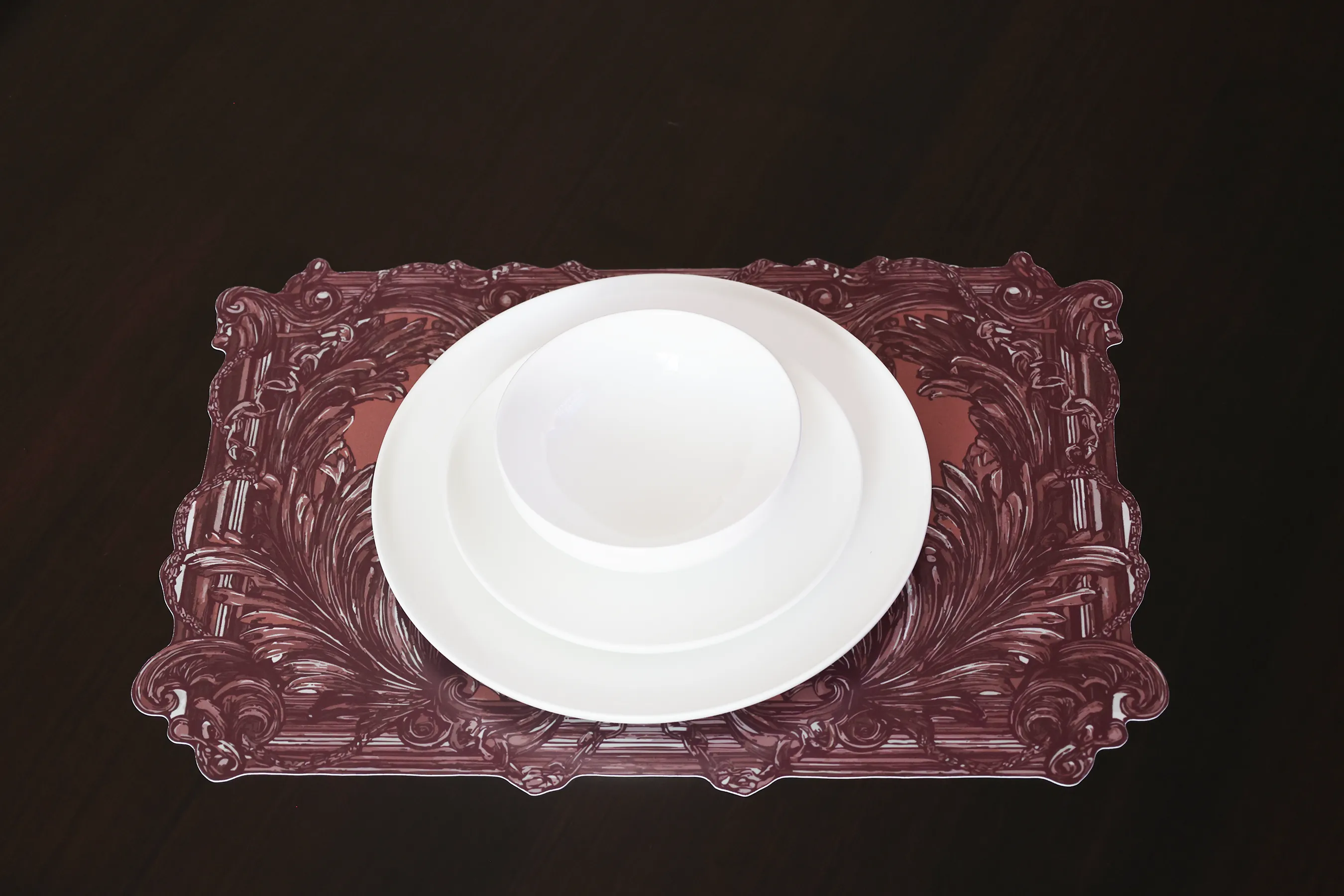 Püskül 6'lı Amerikan Servis Seti