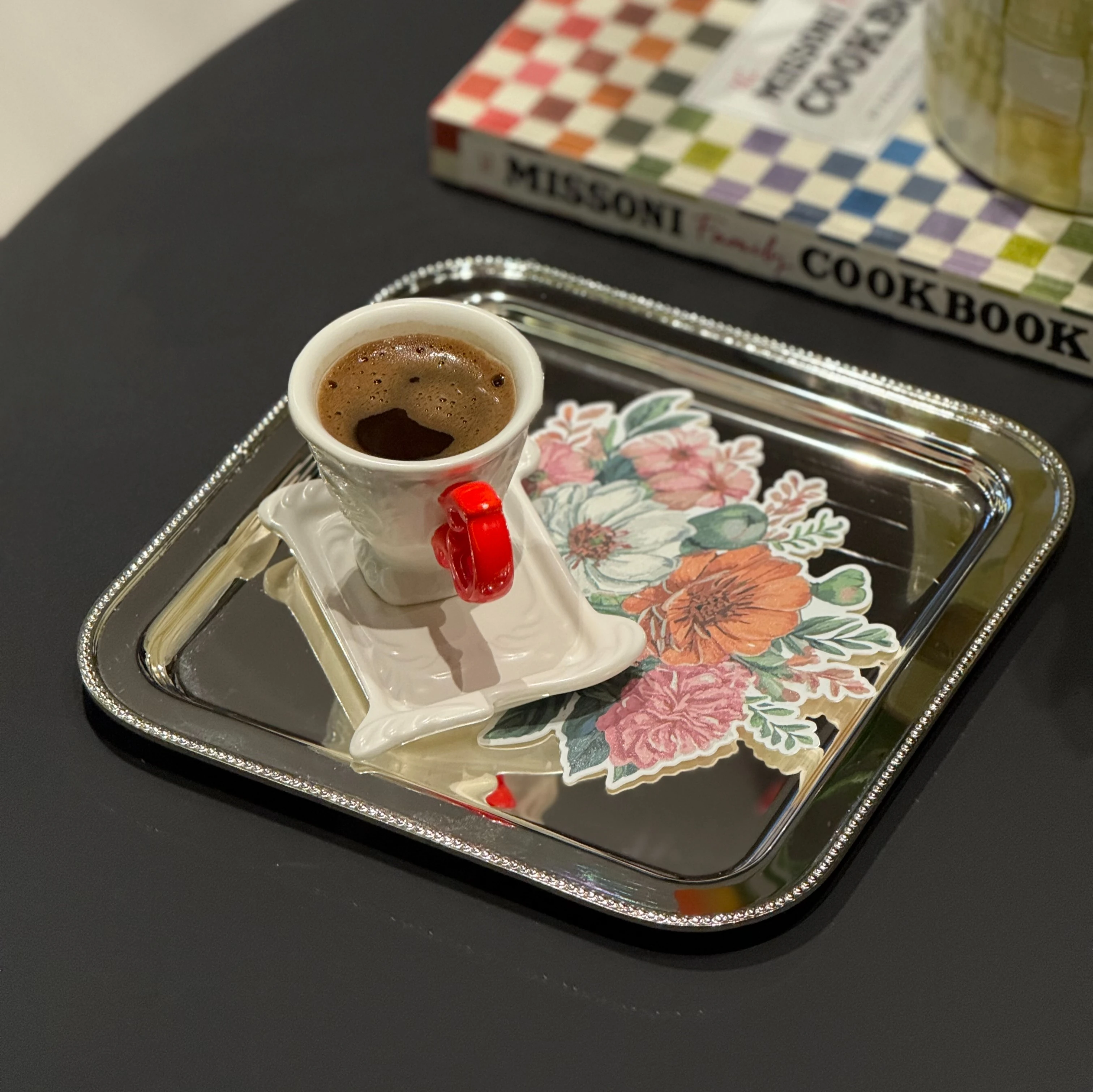 Bahar Buketi 6'lı Bardak Matı