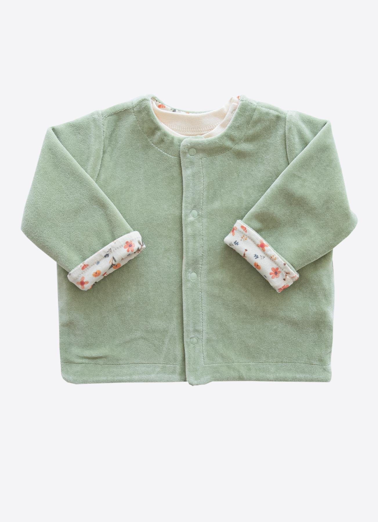 KİTTİKATE 0-18 AY ARASI ORGANİK PAMUK ELLA 3'LÜ TAKIM - YEŞİL