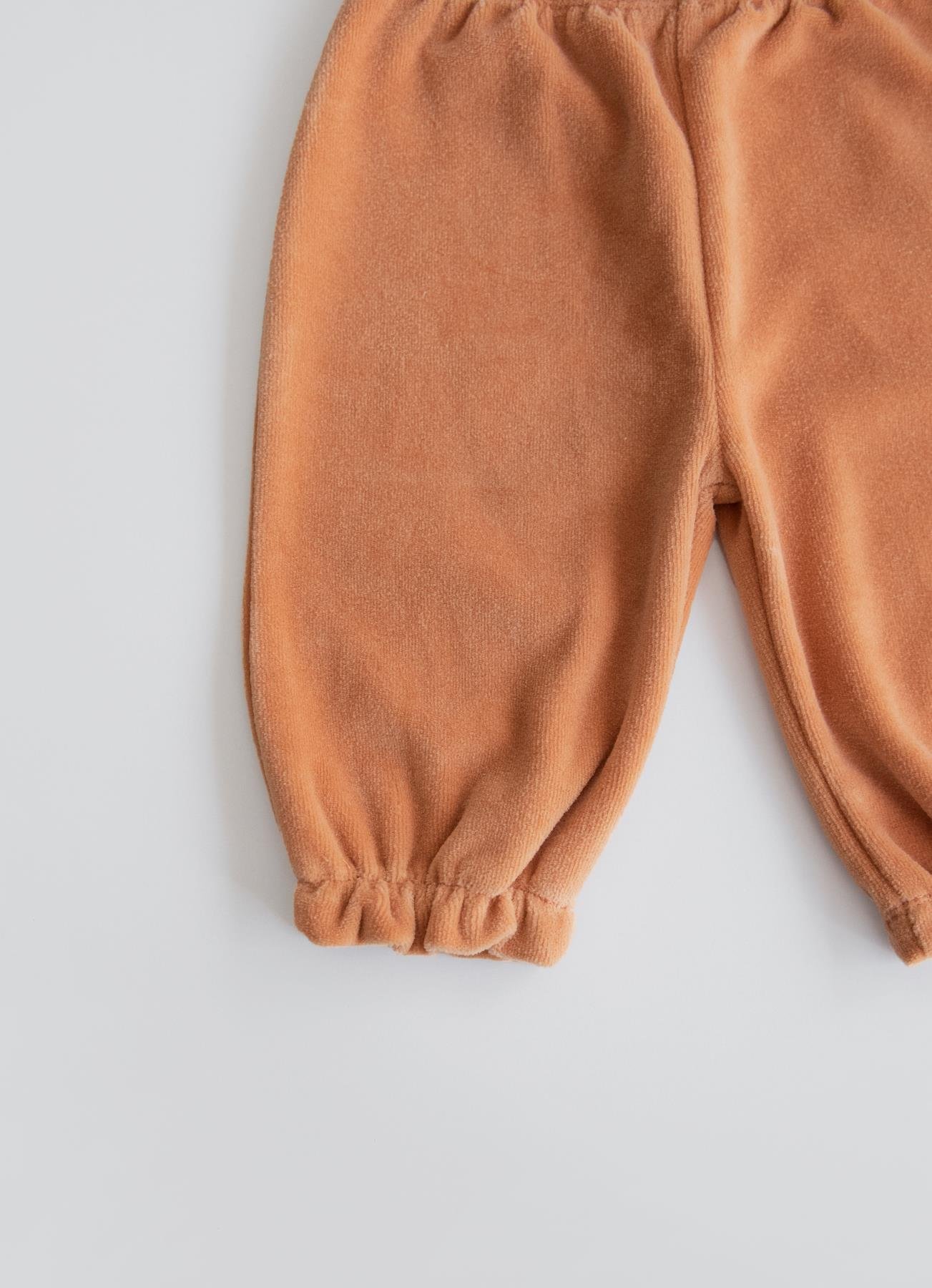 KİTİKATE 0-18 AY ORGANİK PAMUK MANTARLI İKİLİ TAKIM - TURUNCU