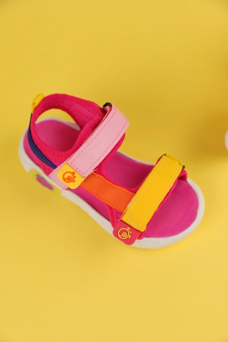 26-30 Numara Kız Çocuk Pembe Renk Dudino Coconut II Işıklı Sandalet