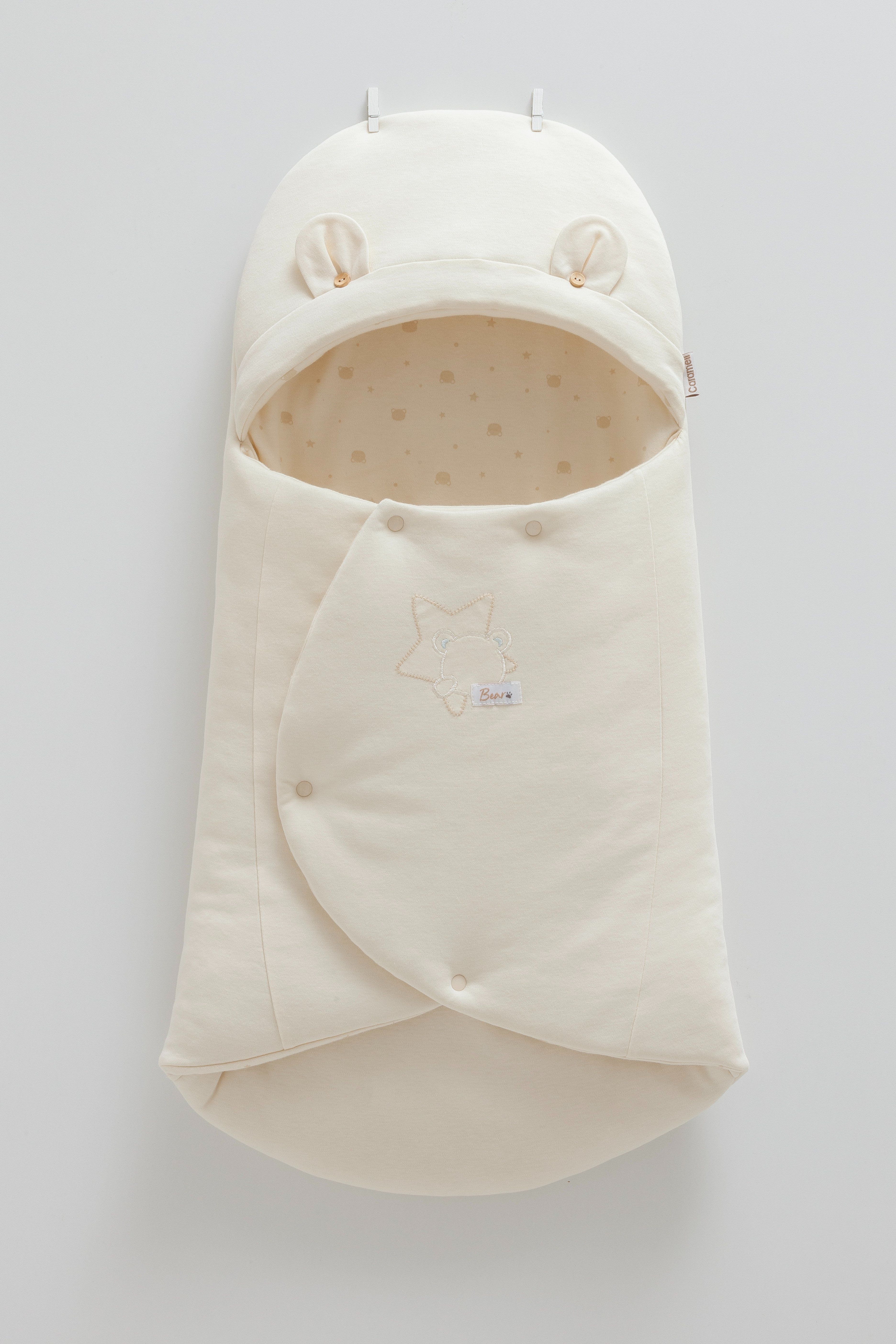CARAMELL CUTE BEAR ANA KUCAĞI - BEJ