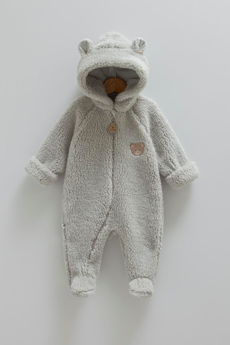 Caramell 01-12 Ay Unisex Yeşil Renk Winter Bear Tulum