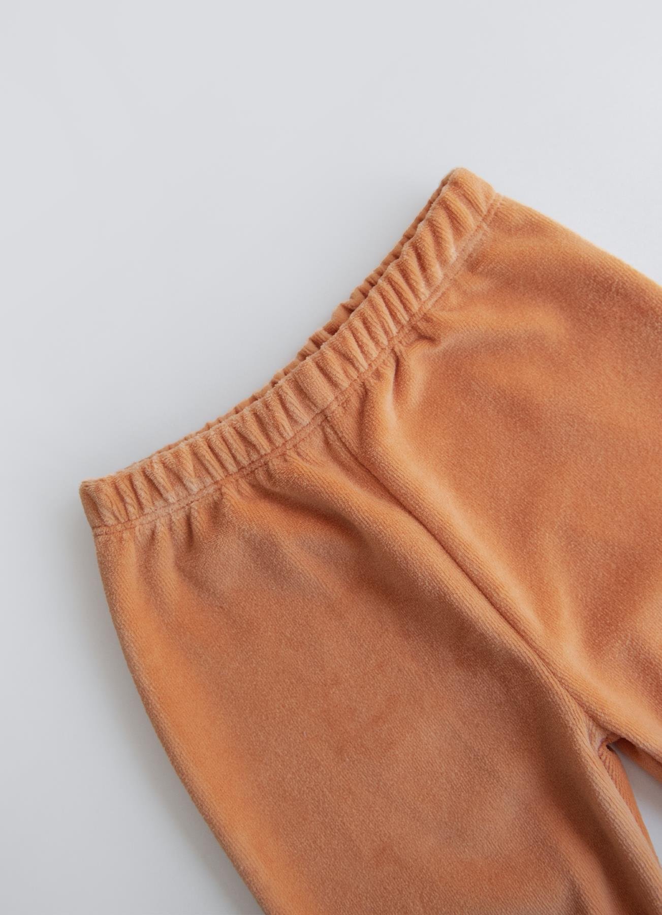 KİTİKATE 0-18 AY ORGANİK PAMUK MANTARLI İKİLİ TAKIM - TURUNCU