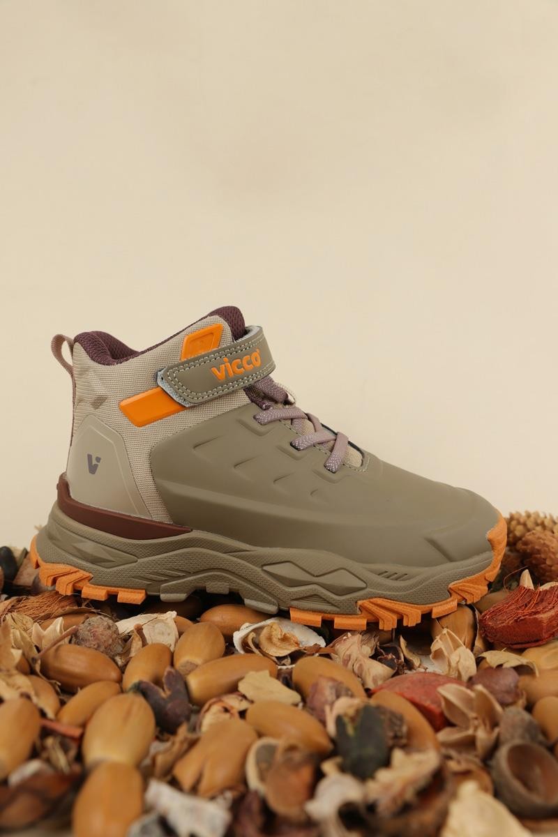 Vicco 31-37 Numara Erkek Çocuk Camel Renk Agora Trekking Bot