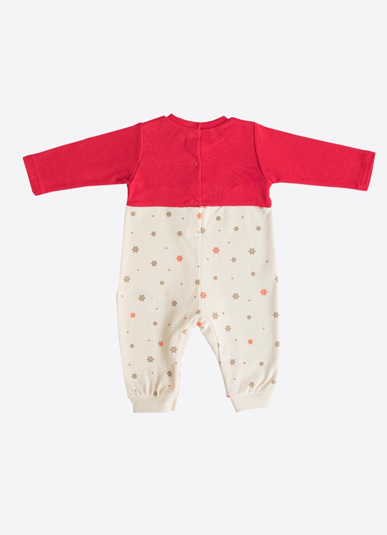 KİTİKATE 0-18 AY ARASI ORGANİK DASHER TULUM - KIRMIZI