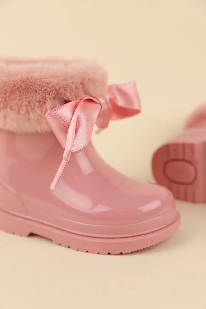 İGOR 22-30 NUMARA BIMBI SOFT YAĞMUR ÇİZMESİ - PEMBE