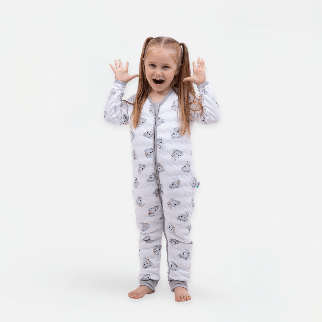 KIDZEE KOALA 1.5 TOG UYKU TULUMU (01-03 YAŞ ARASI) - BEYAZ-GRİ