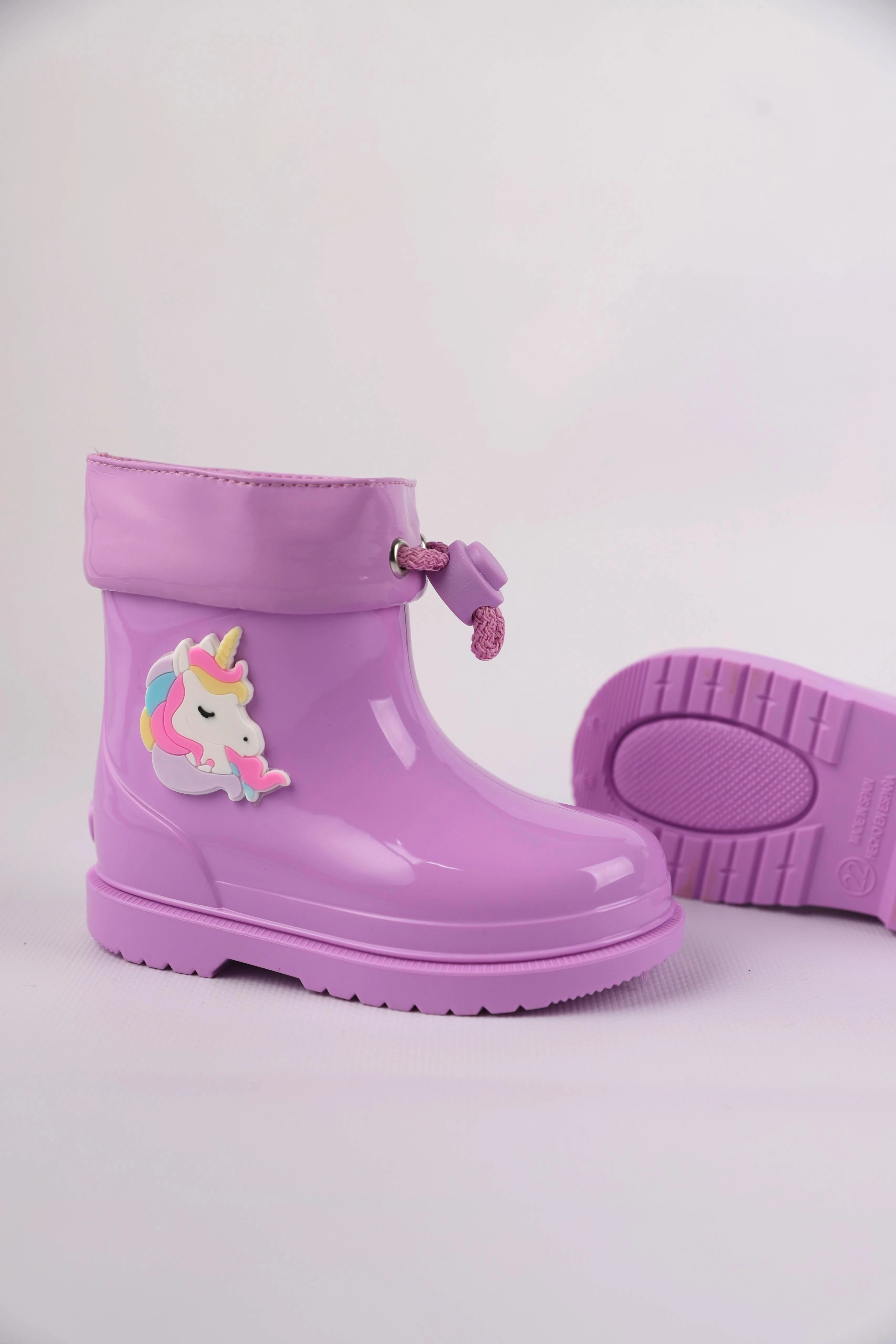 İGOR 22-28 NUMARA ARASI BIMBI UNİCRON YAĞMUR ÇİZMESİ - LİLA
