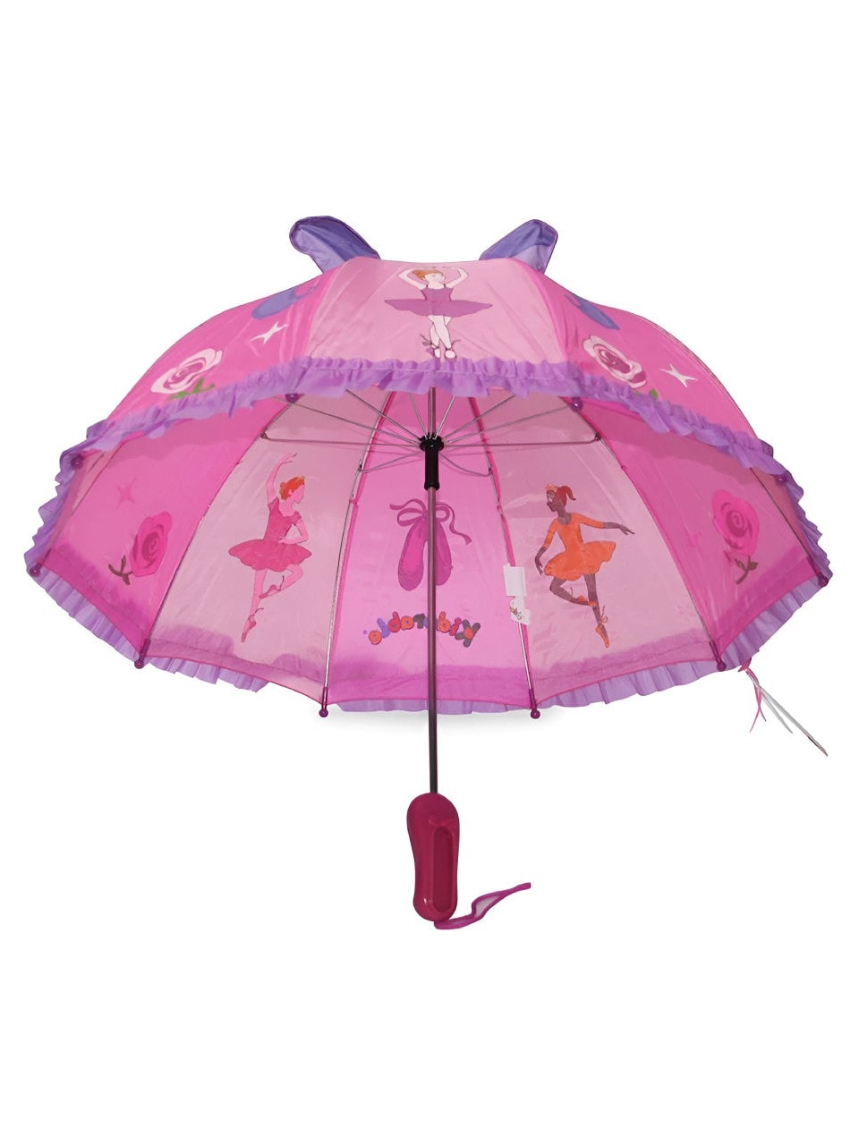 KİDORABLE BALERİN ÇOCUK ŞEMSİYE - PEMBE