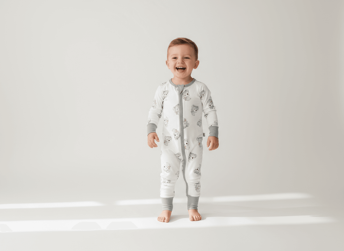 KIDZEE KOALA ZEE-SUİT 1.0 TOG UYKU TUULUMU (01-03 YAŞ) - BEYAZ-GRİ