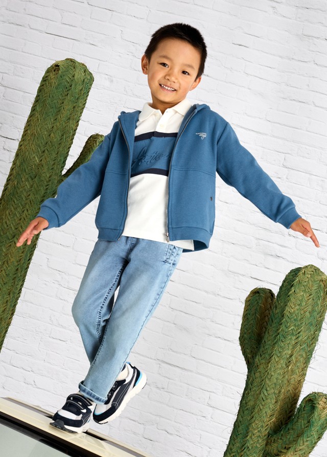 04-10 YAŞ ERKEK ÇOCUK MAYORAL JOGGER PANTOLON - KOT MAVİSİ